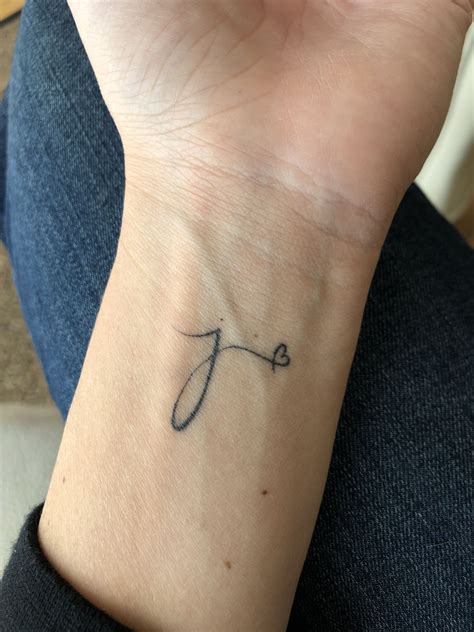 Tattoo | Tattoos, Petite tattoos, Initial tattoo