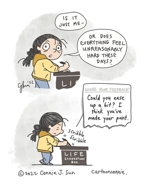 Cartoonconnie Comics Blog Life Suggestion Box