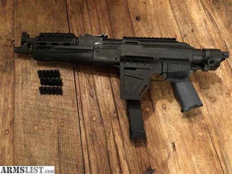Armslist For Sale Draco Nak9 Ak 9mm Pistol Wbrace And Hera Side