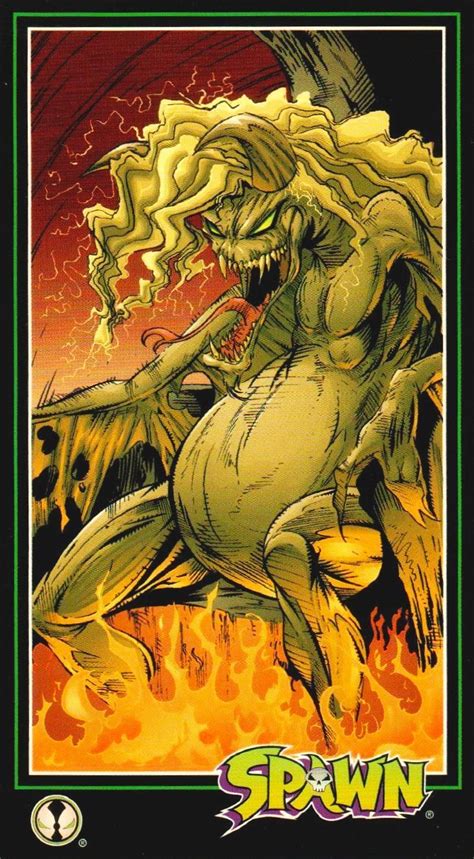 Daily Spawn Archive On Twitter Spawn Widevision Trading Card Malebolgia Art By