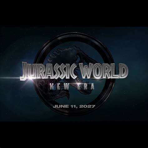 Jurassic World 5 New Era Teaser Logo Png By Andrewvm On Deviantart