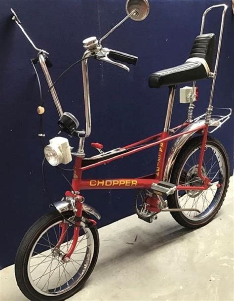 1970s Raleigh Chopper Cycle That Was ‘kept In Bedroom Up For Auction