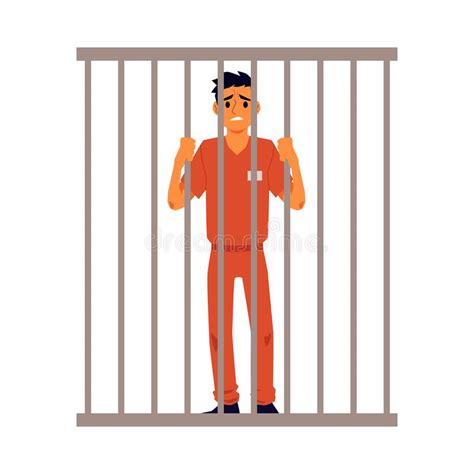 Cartoon Prisoner Behind Bars Stock Illustrations - 226 Cartoon Prisoner Behind Bars Stock ...