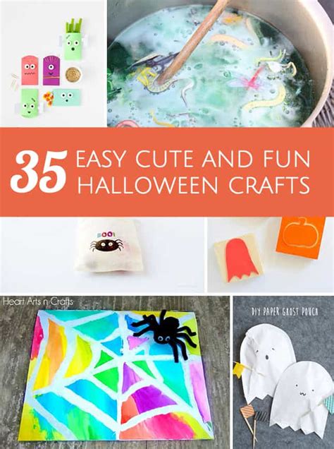 35 Easy Cute And Fun Halloween Crafts