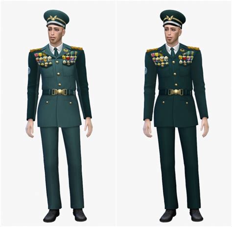Gp07 Strangerville Military Uniform At Effie Sims 4 Updates