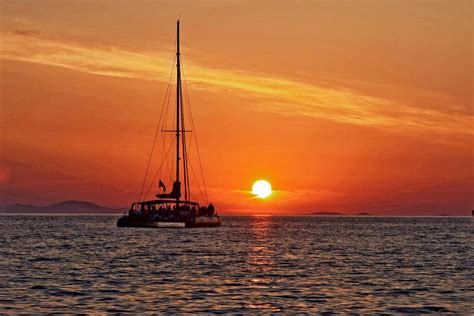 Premium Sunset Catamaran Cruise Santorini By Spiridakos