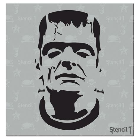 Stencil1 Frankenstein Stencil 575 X 6 Halloween Stencils