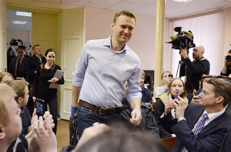 Russian Opposition Leader Aleksei A Navalny Asserts Innocence At