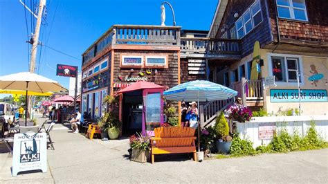 Alki Beach Walking West Seattle 🏖 Youtube