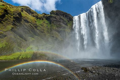 Skogafoss Waterfall In Iceland 35802