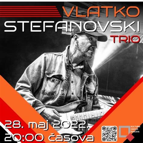 Vlatko Stefanovski Trio Kulturni Centar Pancevo