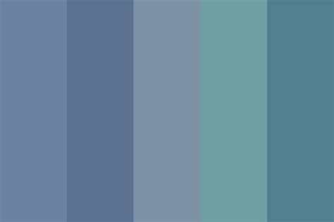Dusty Blue And Teal Color Palette Teal Color Palette Color Palette
