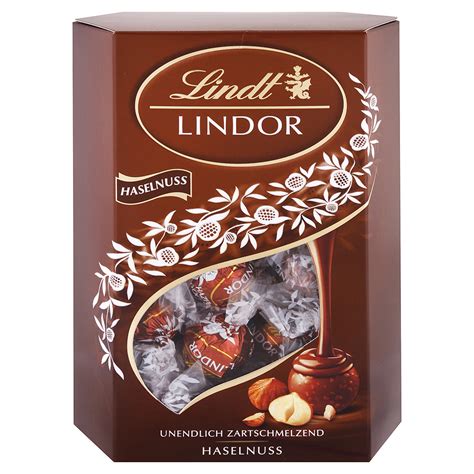 Lindt Lindor čokoládové Kuličky Lískový Ořech 500 G Myaustriacz