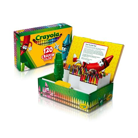 Crayola Giant Box Of Crayons 120 Count