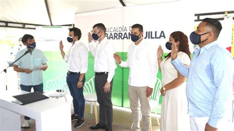 Los 5 Alcaldes Locales De Barranquilla Tomaron Posesión Ante Alcalde