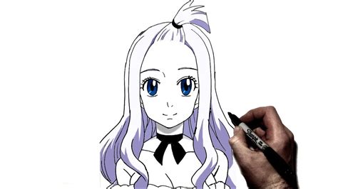 How To Draw Mirajane Step By Step Fairy Tail Youtube