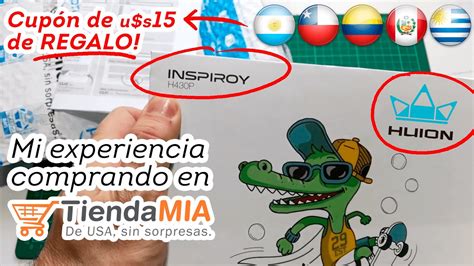 Dale clic en cupón descuento tiendamia: Compré en TiendaMia.com una Tableta Huion H430p + u$s15 de ...