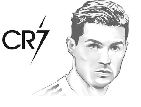 Cristiano Ronaldo Coloring Pages Coloring Pages For Kids And Adults