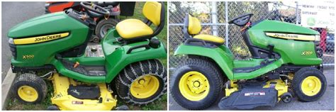 John Deere X500 Garden Tractor More John Deere Tractors Mygreen