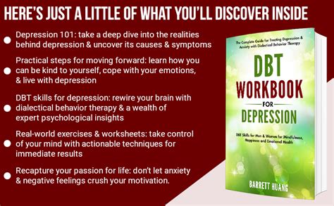 Dbt Workbook For Depression The Complete Guide For Treating Depression