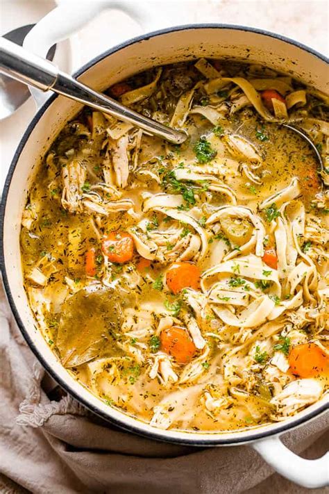 The Best Chicken Noodle Soup Recipe Recipequicks
