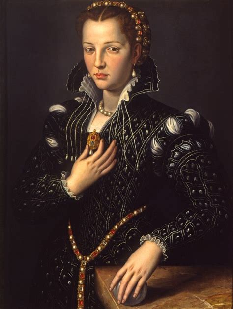 1560 Lucrezia Di Cosimo De Medici By Agnolo Bronzino North Carolina