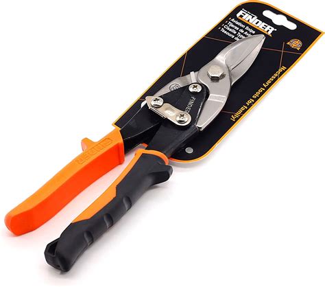 Finder 10 Straight Cut Aviation Snips Scissors For Cutting Hard
