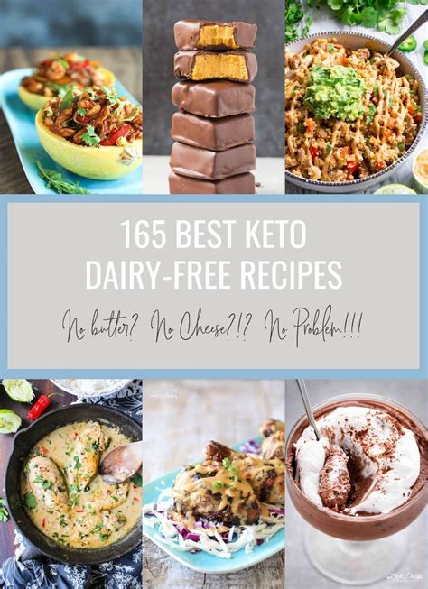Keto dessert recipes that are truly healthy easy to make & taste just like the real thing! 165 Best Keto Dairy Free Recipes - Low Carb | I Breathe I ...
