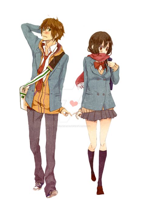 Anime Couple Render 2 By Lucijagasai On Deviantart