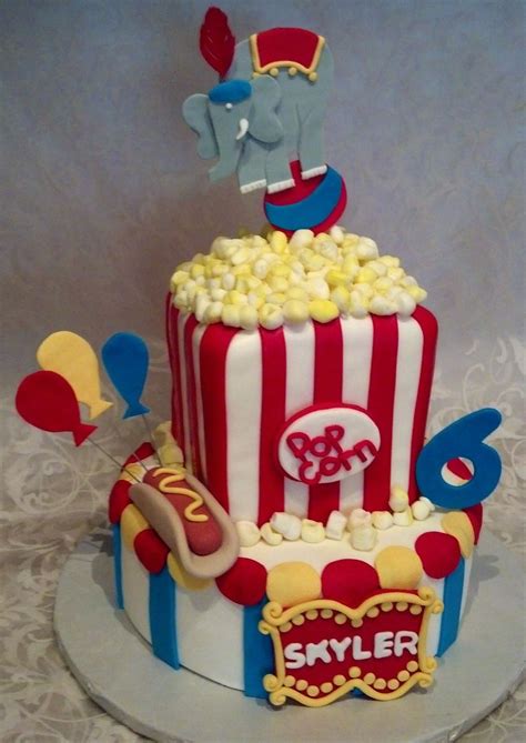 Carnival Cake Carnival Cakes Carnival Birthday Parties Carnival Birthday