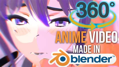 Anime 360 Video Animation Made In Blender 3d Blendernation