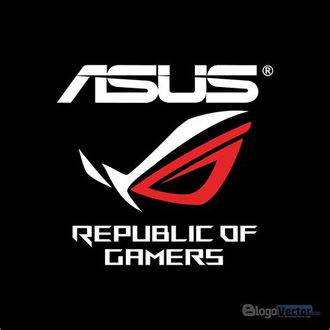 Asus Rog Republic Of Gamers Logo Vector Cdr Blogovector