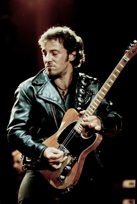 Fender Telecaster With Bruce With Images Bruce Springsteen Bruce