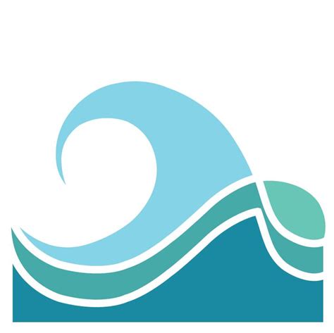 Catch A Wave Waves Logo Waves Surf Art