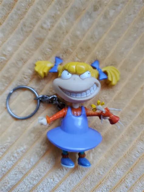 Nickelodeon Rugrats Angelica Keyring Keychain Figure 3d Nicktoons Cartoon 900 Picclick