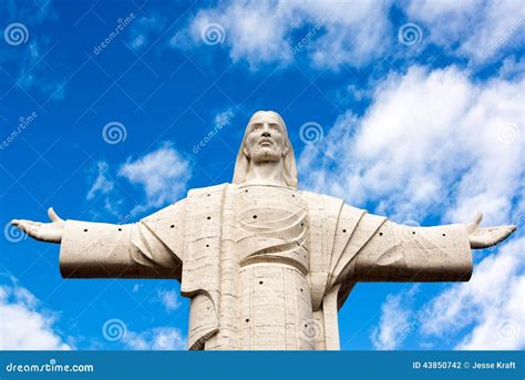 Jesus Christ Statue Stock Photo Image Of Bolivia America 43850742