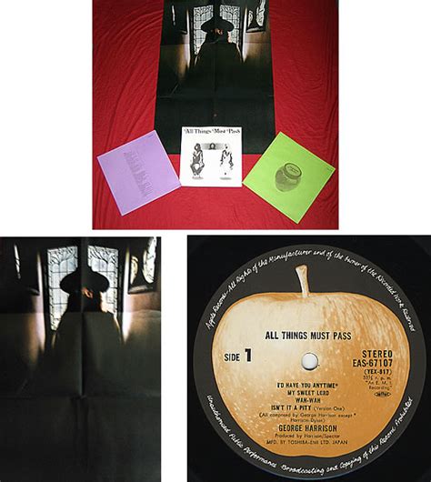 George Harrison All Things Must Pass Japanese Vinyl Box Set 378402