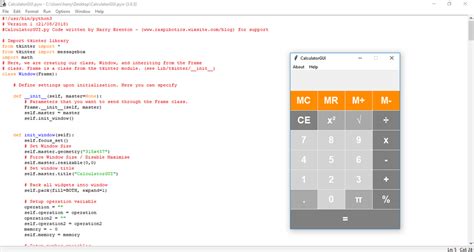 How To Make A Calculator In Python Python Tkinter Calculator Python Vrogue