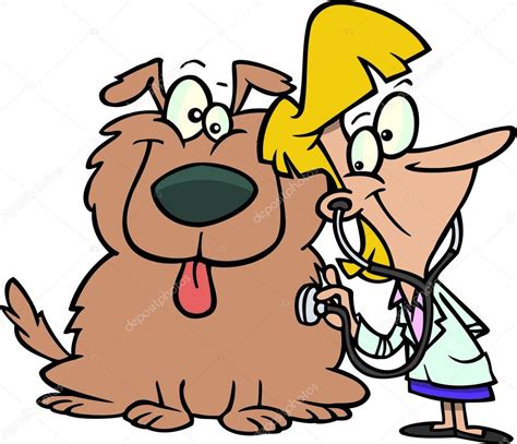 Cartoon Veterinarian Woman — Stock Vector © Ronleishman 13951428