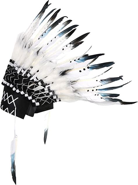Feather Headdress Native American Headdress Indian Style