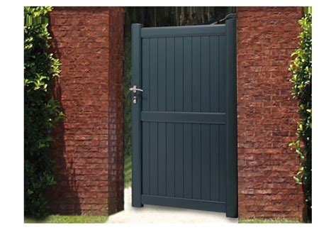 Pose à sceller possibilité d'un portail forte d'entraxe 3 m. Portillon aluminium Obelo- ROY en 2020 (con imágenes ...