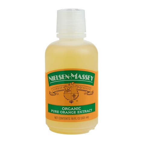 Organic Pure Orange Extract Nielsen Massey Vanillas