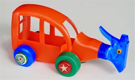 10 Sugestões De Carrinhos Feitos Com Material Reciclado Brinquedos