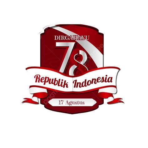 Indonesian Independence Day Hutri Ke 78 Vector Hutri 78 Dirgahayu 78