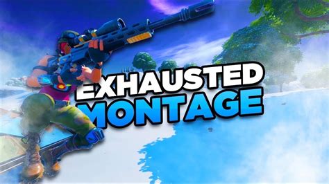 Photo montage :full_moon_with_face into fortnite: Exhausted| Fortnite montage - YouTube