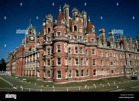 Royal Holloway College Egham Surrey England United Kingdom Europe Stock