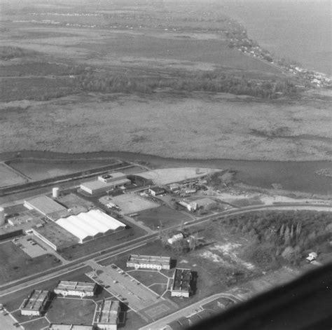 Aerial View Of The Monroe County Water Authority On Dewey Avenue Town