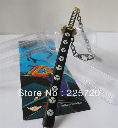 Buy One Piece Roronoz Zoroâ S Sword Keychain Black At Focalprice