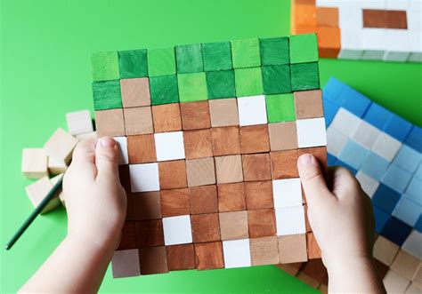 Minecraft Block Craft Easy 3d Minecraft Art Project