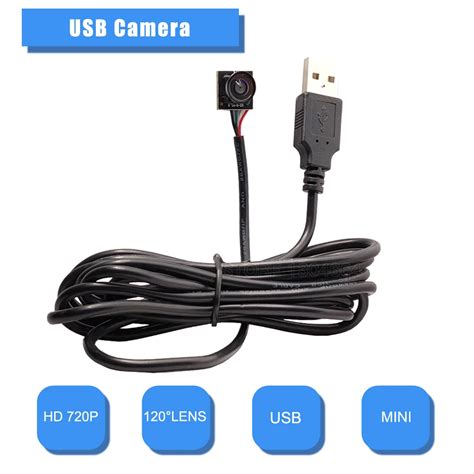 Hd 720p Wide Angle Lens Video Surveillance Uvc Usb Camera Mini Usb